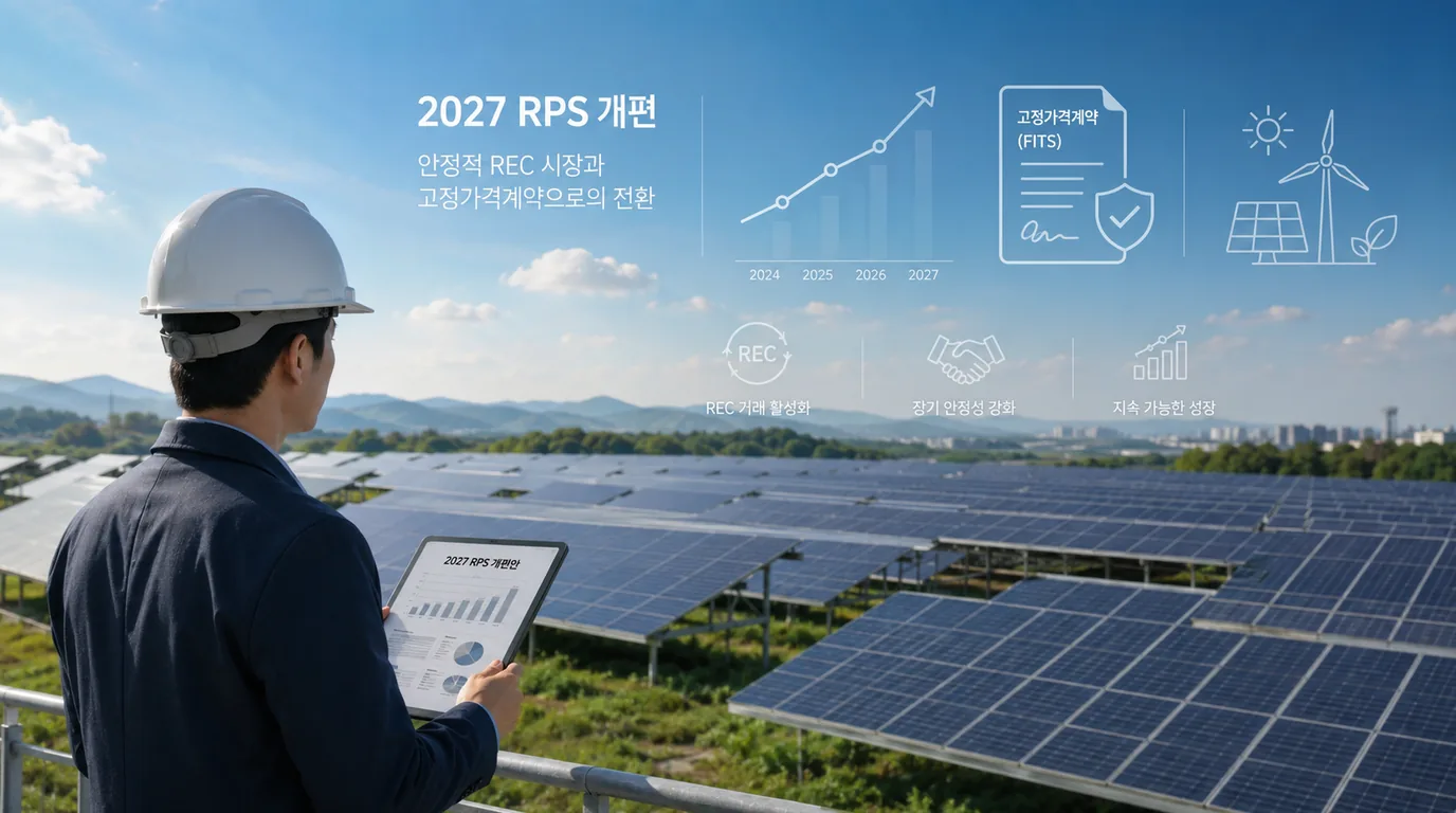 2027 RPS 개편을 준비하는 태양광 발전사업자